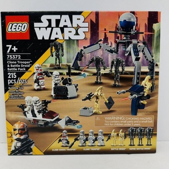 Lego Other - LEGO Star Wars Brand New Sealed 75327 Clone TrooperBattle Droid Pack Kit Box